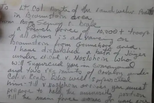 Order Card from Wesley Braunstein session