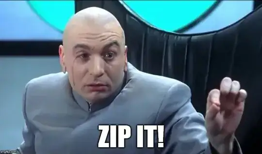 Dr Evil Zip it