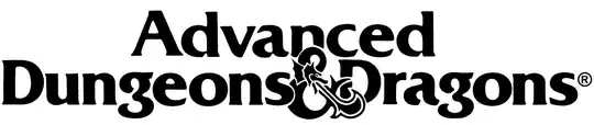 late-era AD&D 1e logo