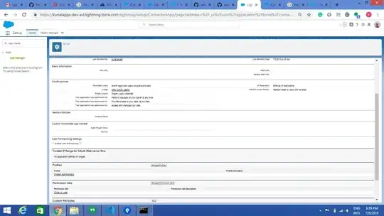 Connected App Jwt Configuration
