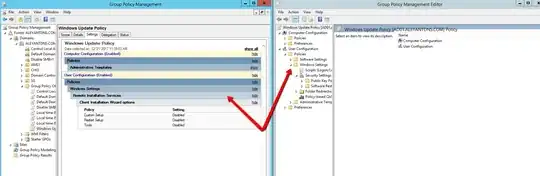 Screenshot showing missing items in editor