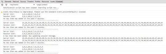 Session item being updated when a new list/library item has been added