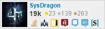 profile for SysDragon on Stack Exchange, a network of free, community-driven Q&A sites
