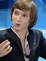 Photo of Taylor Wilson speaking, taken from Wikipedia