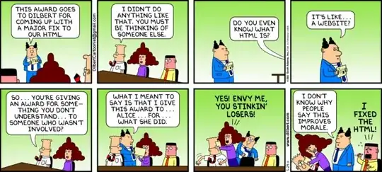 Dilbert fixes the HTMML