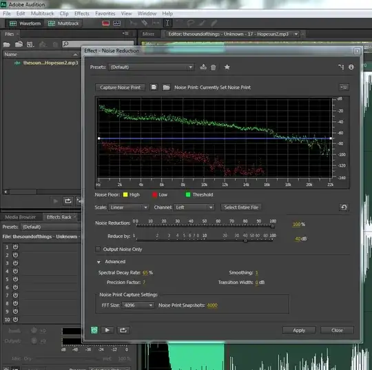 Audition Noise Cancellation
