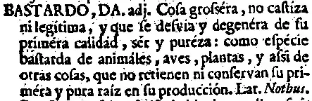 Bastardo