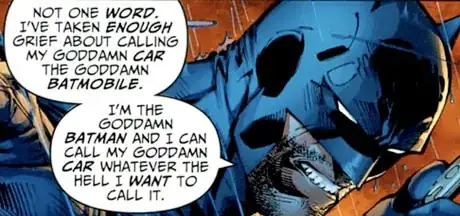 ASBAR goddamn Batman