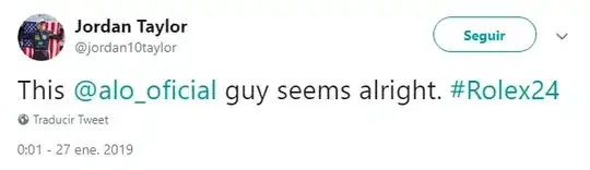 This [Alonso] guy seems alright.