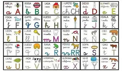 Antigua cartilla infantil