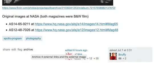 archive button in post menu