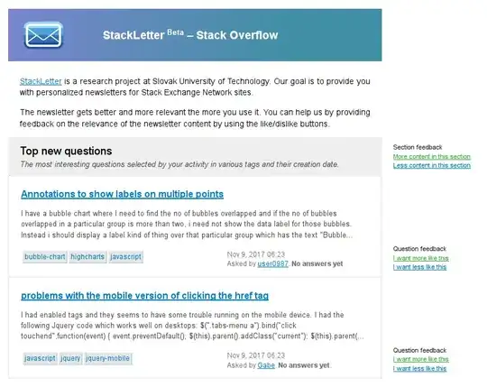 StackLetter Newsletter example screenshot