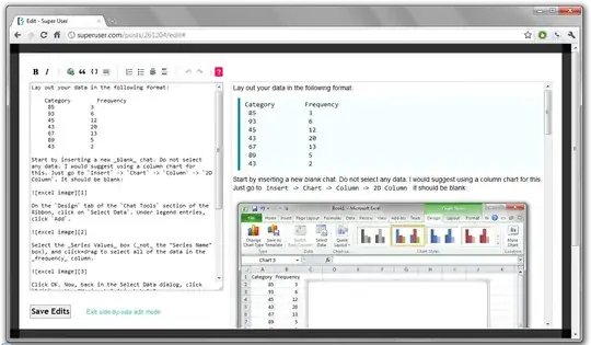 stack exchange side-by-side