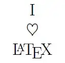 I ♡ LaTeX
