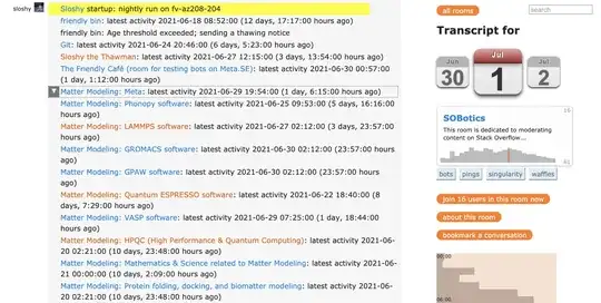 Screen shot from SObotics July 1st 02:17 AM