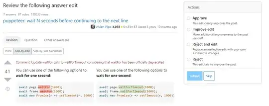 Diff highlighting in suggested edits