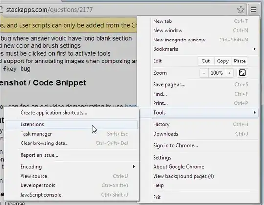Go to Menu button > Tools > Extensions to open the extensions manager