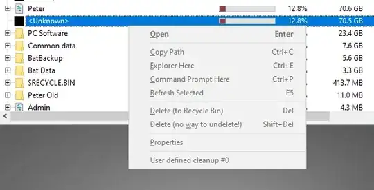 Screenshot from WinDirStat