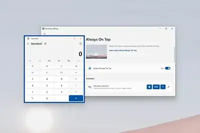 Always on Top showing Calculator window pinned