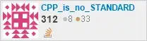 profile for CPP_is_no_STANDARD on Stack Exchange, a network of free, community-driven Q&A sites