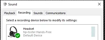 Recording Audio devices