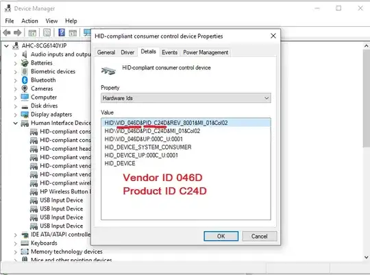 Illustration of USB PID/VID in devmgmt.msc