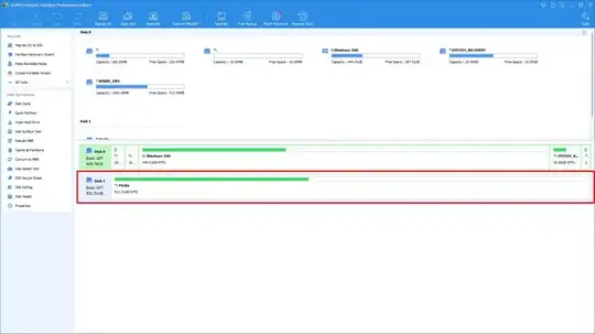 AOMEI Partition Assistant Screenshot
