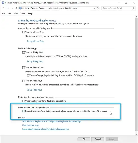 Ease of access English version