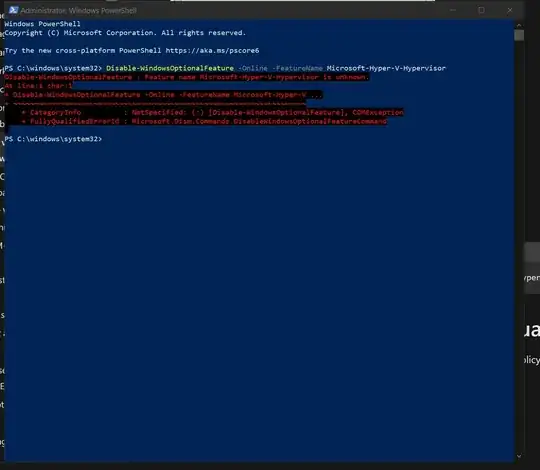 Powershell fails