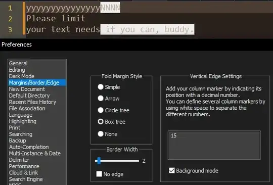 Background mode screenshot