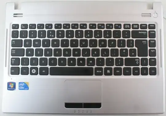 Samsung Q330 keyboard