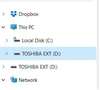 Screen Shot from This PC