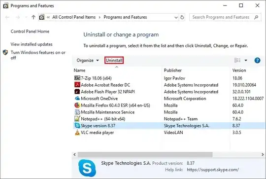 Skype Classic Uninstall
