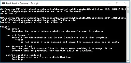 Documentation received in command 2.