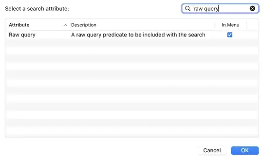 raw query search attribute