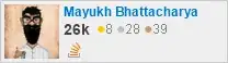 profile for Mayukh Bhattacharya on Stack Exchange, a network of free, community-driven Q&A sites