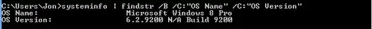 Windows version from command line