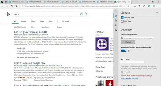 edge download setting screenshot