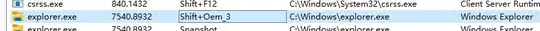 explorer.exe has registered Shift+Oem3