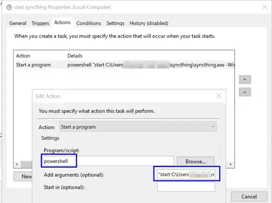 image: editing a task scheduler action