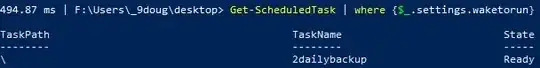 Screenshot get-scheduledTask