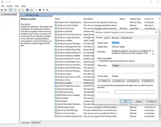 Windows Update service