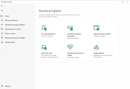 Virus & Thread Protection