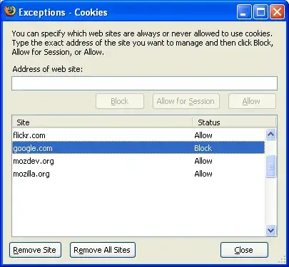 Firefox persistent cookies