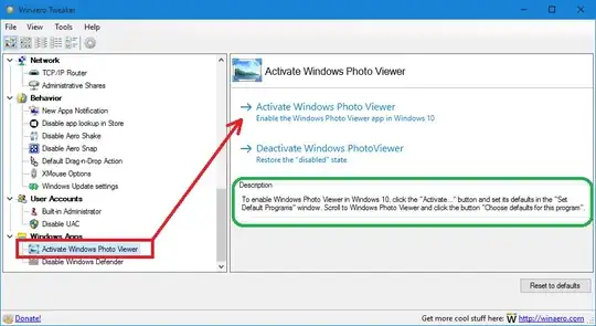Winaero Tweaker - Activate Windows Photo Viewer