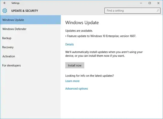 Anniversary Update Available