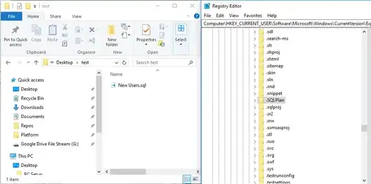 No FileExts entry - VSCode Icon