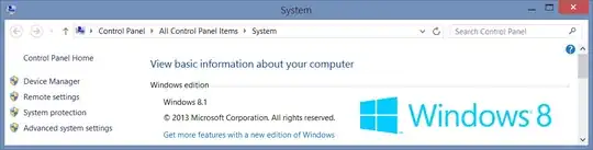 System Properties Windows Edition - "Windows 8.1"