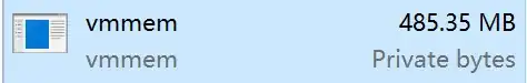 vmmem memory usage
