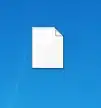 icon for blank, unnamed file